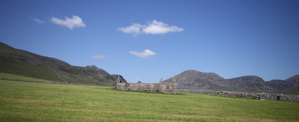 Ruined Farmhouse near the start of the path to the Blue Lough 